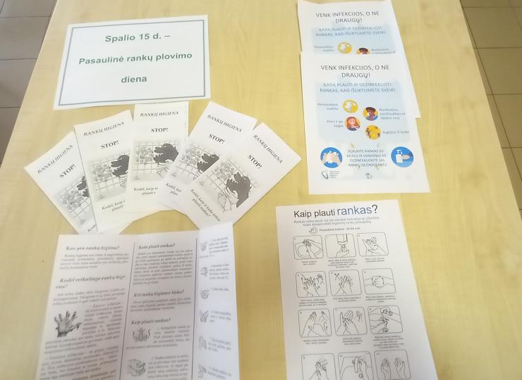 „Venk infekcijos, o ne draugų!“