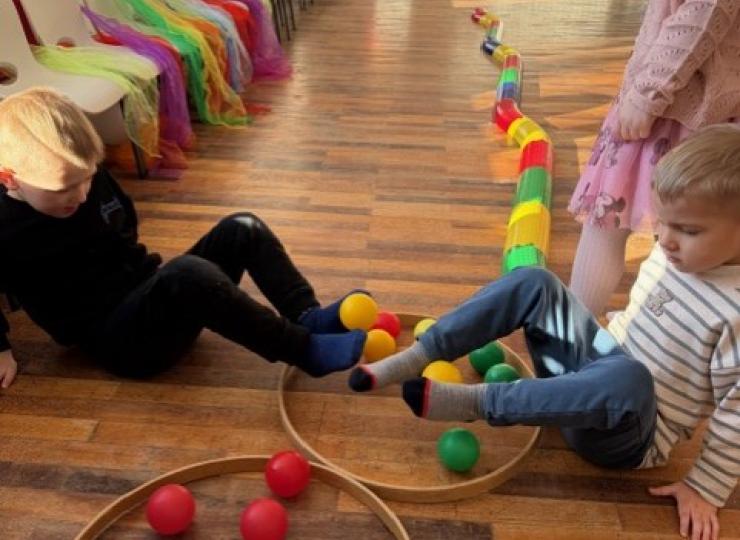 „Plokščiapėdystės prevencija“ Vievio lopšelyje-darželyje „Eglutė“