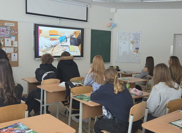 Integruotos miego svarbos pamokos: biologija susitinka su sveikata