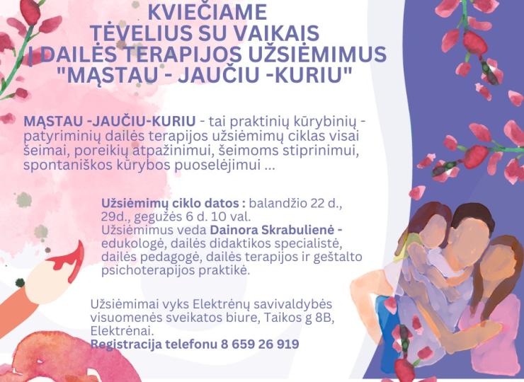 „Mąstau-jaučiu-kuriu“