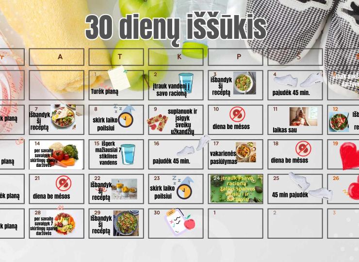 30 dienų iššūkis