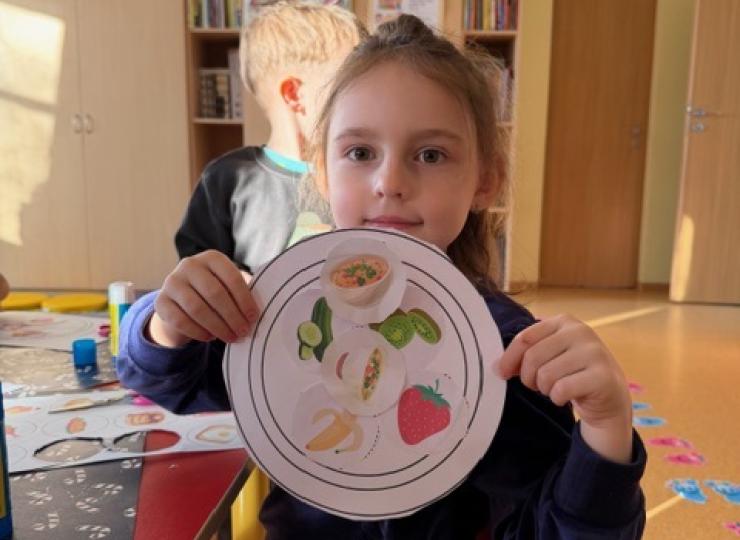 Sveikos mitybos pamokėlė „Valgome sveikai“