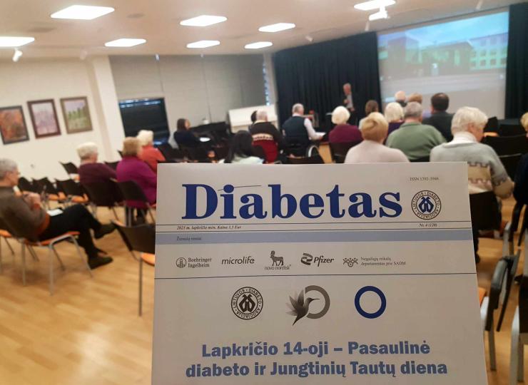 Konferencija „Cukrinio diabeto prevencija. Diabeto priežiūros prieinamumas"