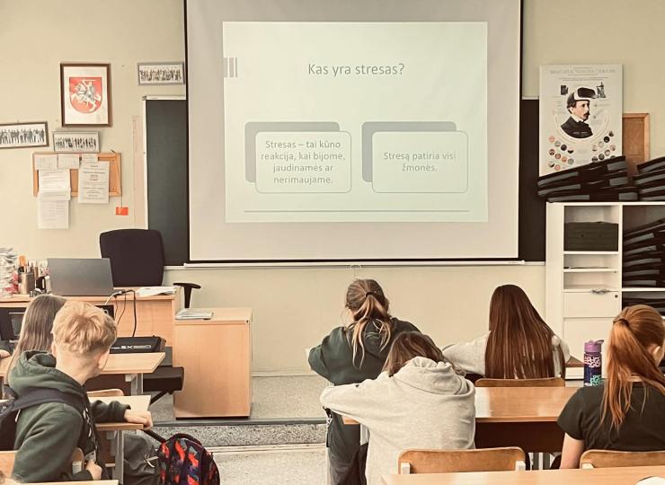Praktinė paskaita-diskusija „Streso įveikos būdai“