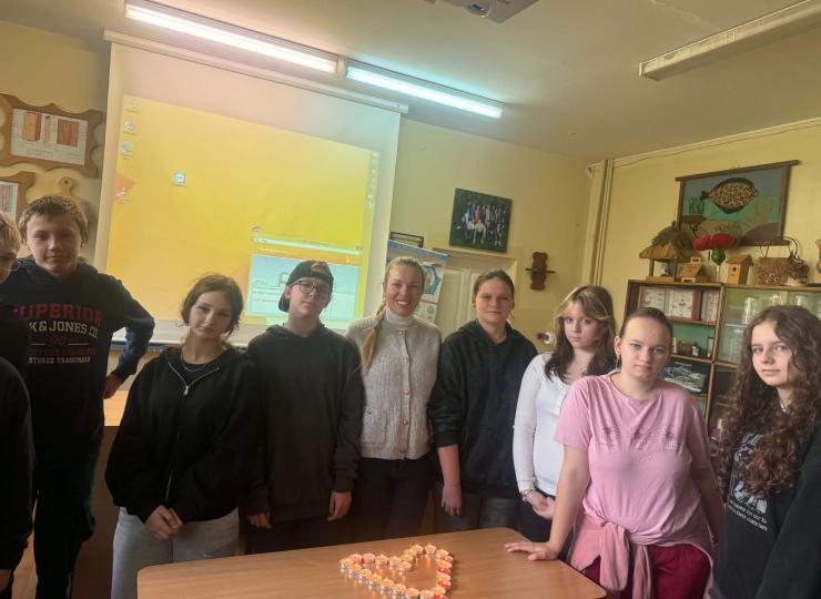 Minint Pasaulinę organų donorystės ir transplantacijos dieną, Semeliškių gimnazijoje