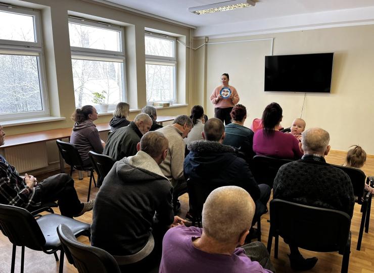 Paskaita apie sveikos mitybos svarbą