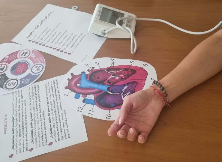 Elektrėnų savivaldybės Kietaviškių progimnazijoje paminėjome Pasaulinę širdies dieną