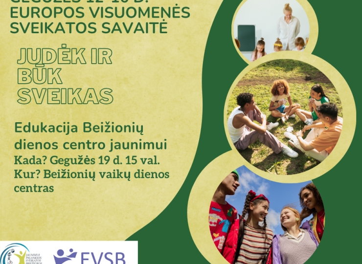Europos visuomenės sveikatos savaitė Beižionyse