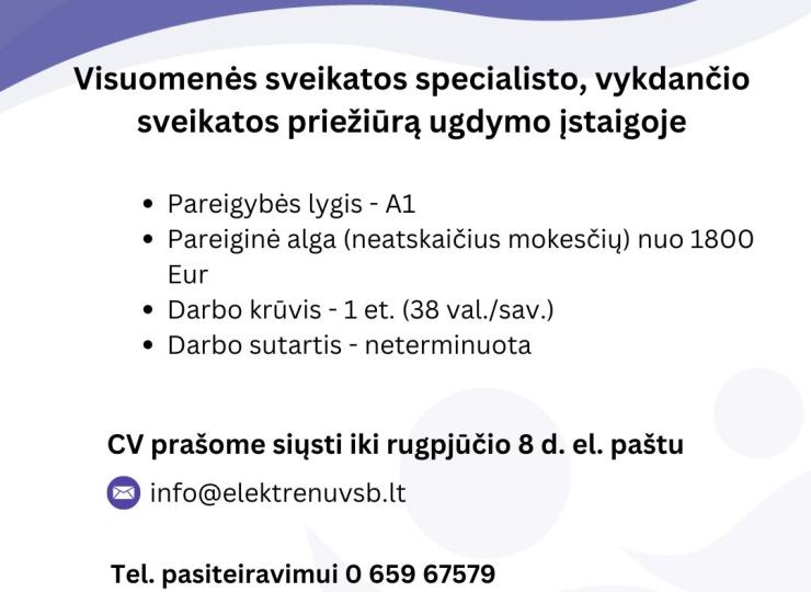 Ieškome kolegos!