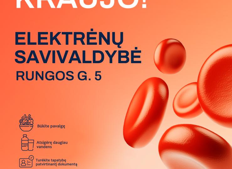 Padovanok kraujo!