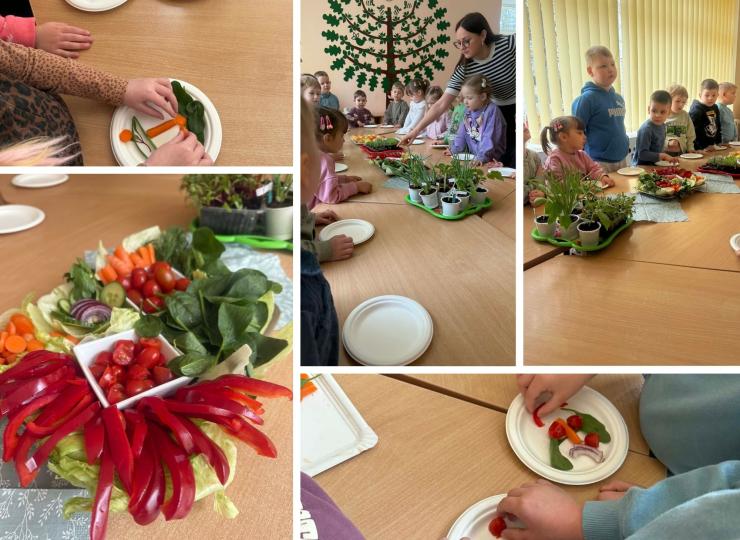 Edukacinė veikla „Daržovės mūsų lėkštėje“