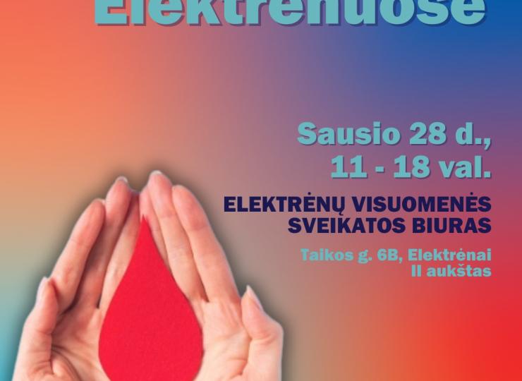 Kartais padėti labai paprasta - tapk kraujo donoru!