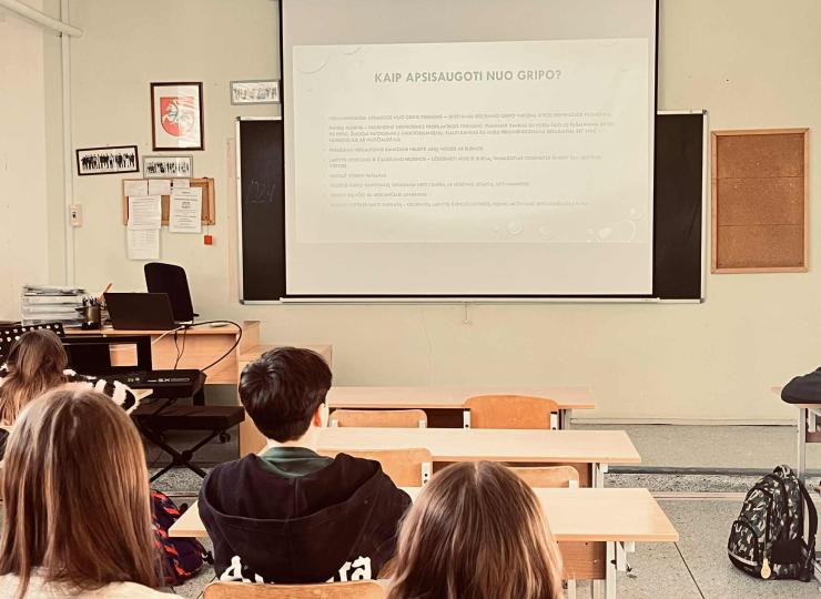 Paskaita „Ką turime žinoti apie 2025–2026 m. gripo sezoną?“