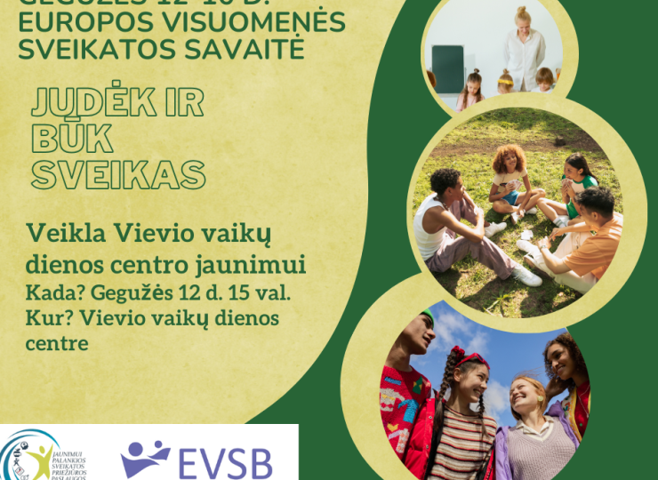 Judėk ir būk sveikas